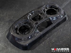 Alfa Romeo 4C Climate Control Cover - Carbon Fiber